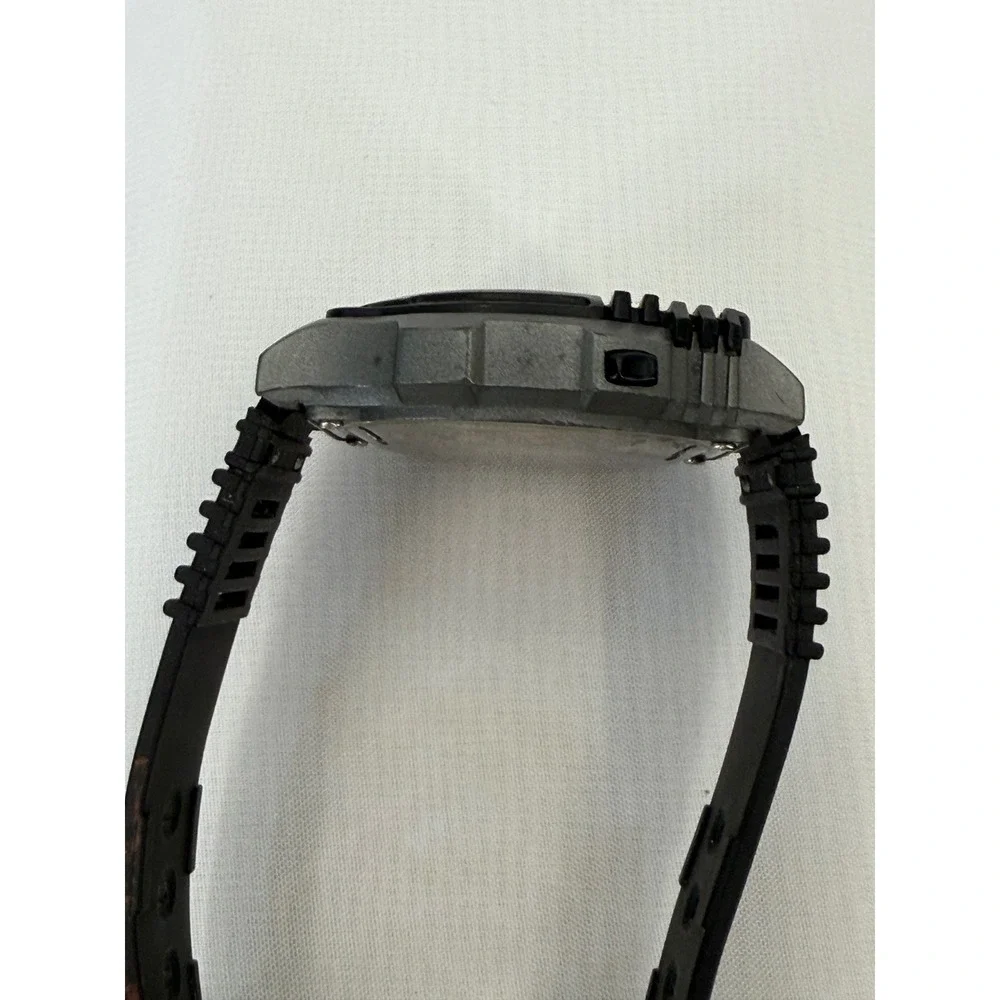 Nelsonic Talking Watch Vintage Digital Alarm Water Resist Black NO72 107